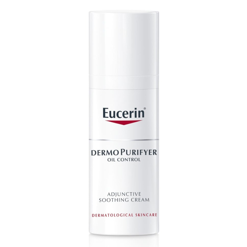 Eucerin Dermo Purifyer Oil Control SPF 30 Adjunctive Soothing Cream For Blemish Prone Skin 50ml