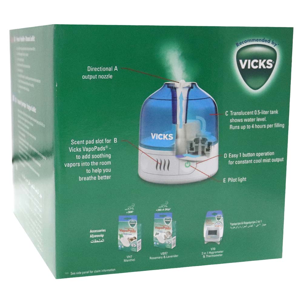 Vicks Personal Humidifier VUL505
