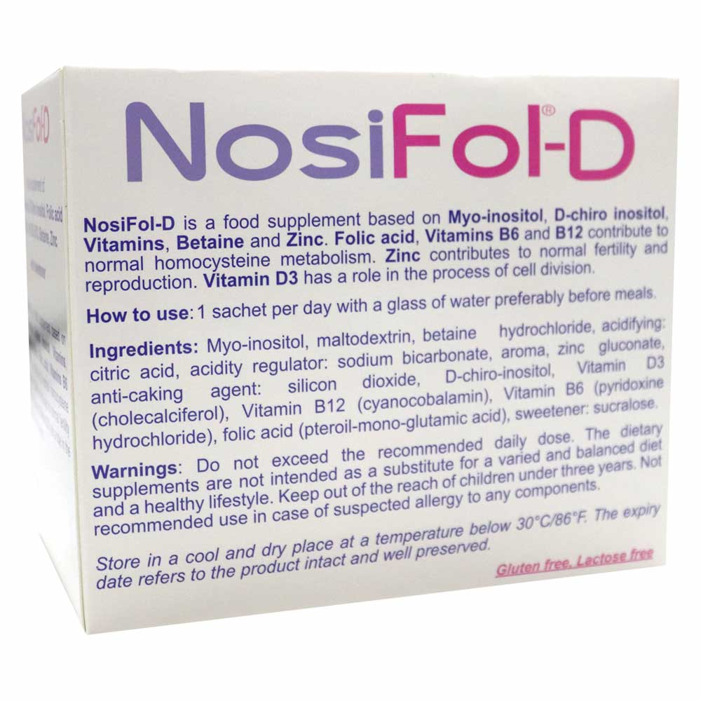 Nosifol-D Powder Food Supplement Sachet 4 g 30's