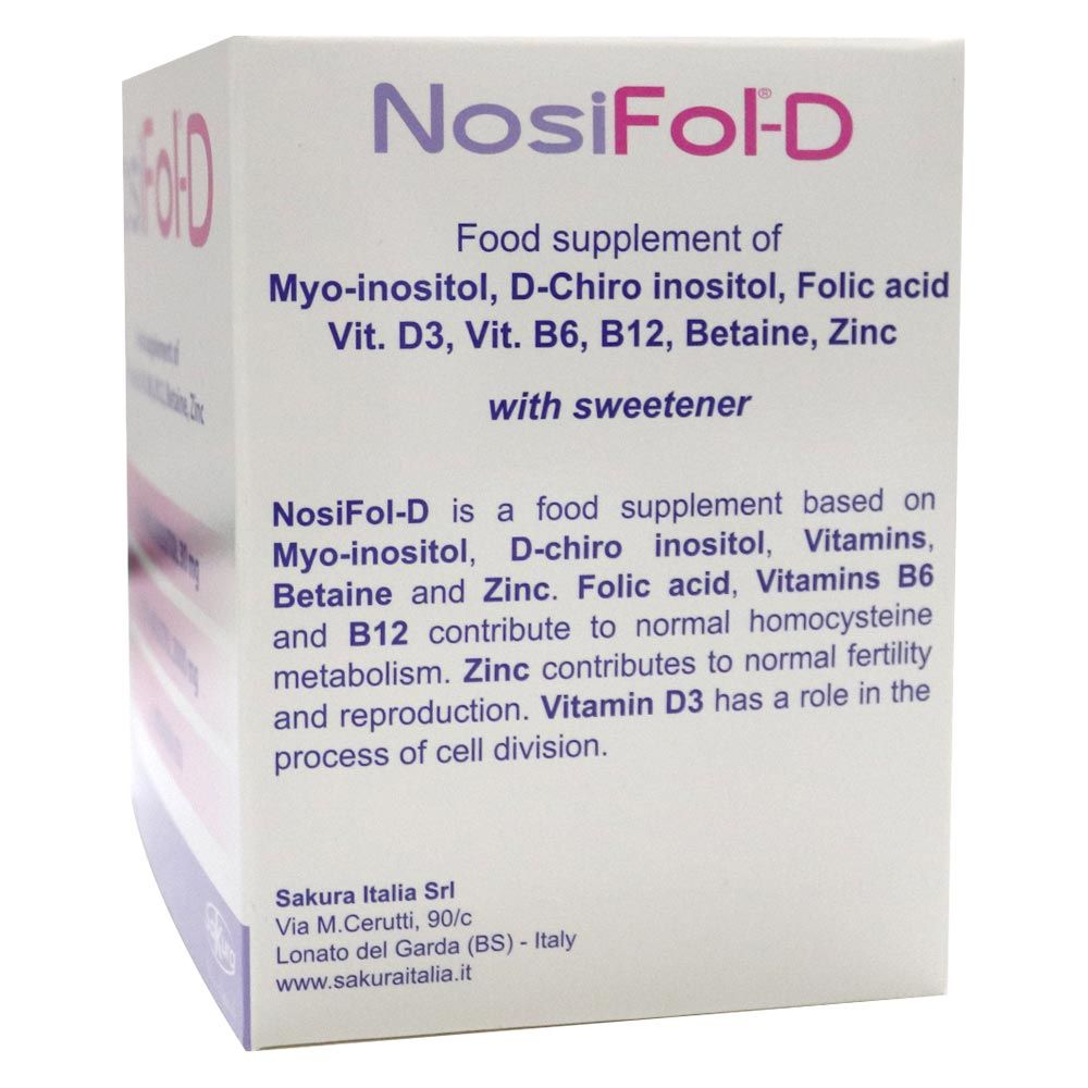 Nosifol-D Powder Food Supplement Sachet 4 g 30's