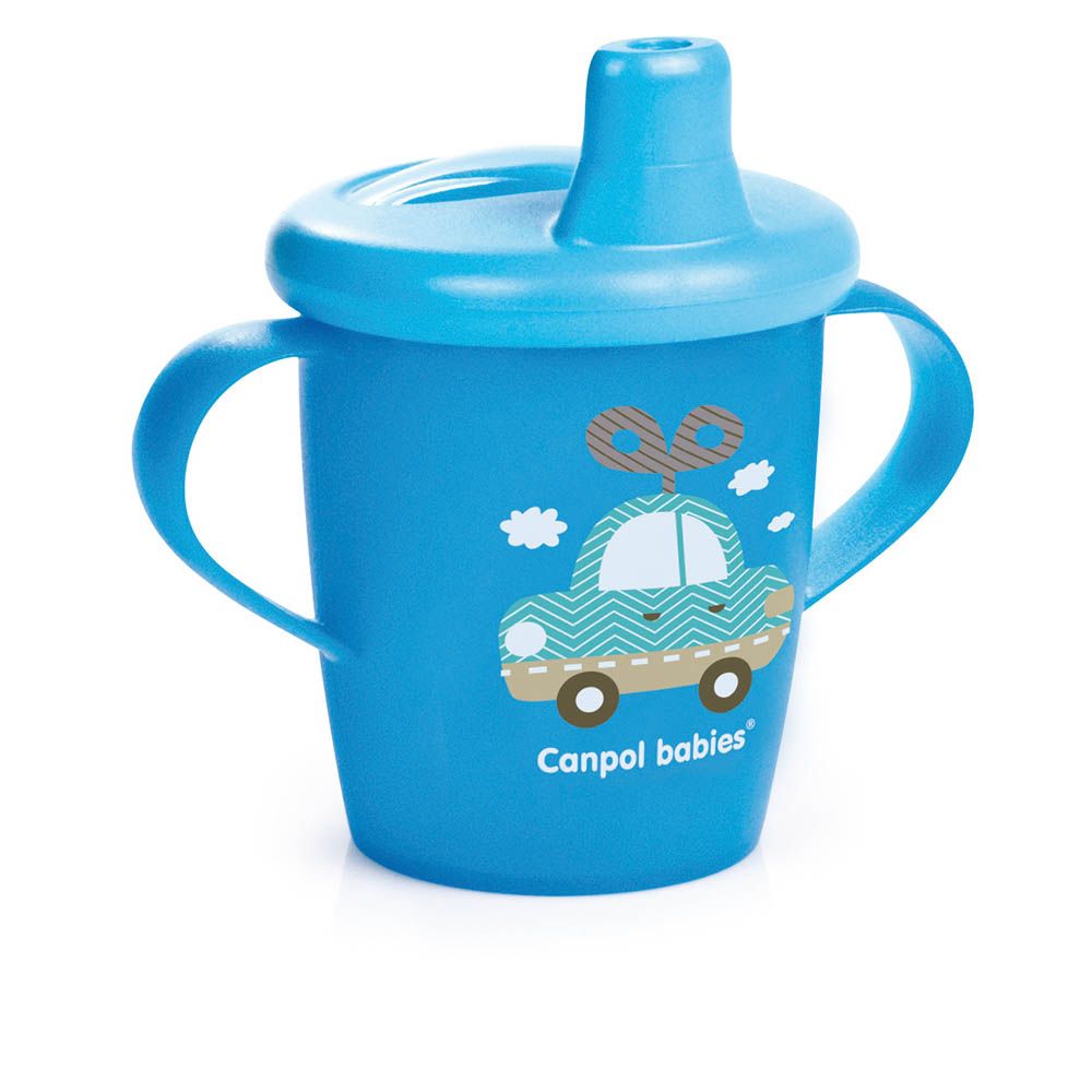 Canpol Babies Non-Spill Cup Toys Collection Design Blue 250 mL 31/200