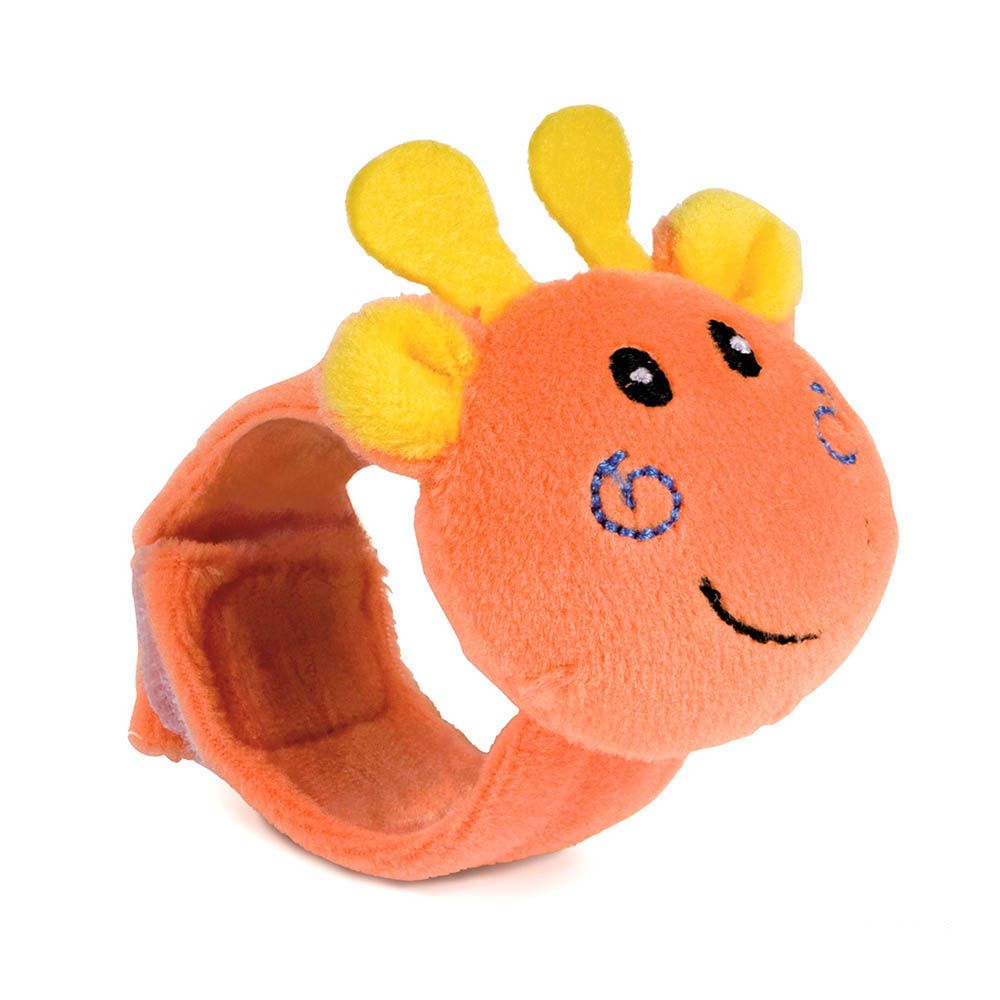 Canpol Babies Baby Toy Soft Rattle for the Wrist Orange 68/005
