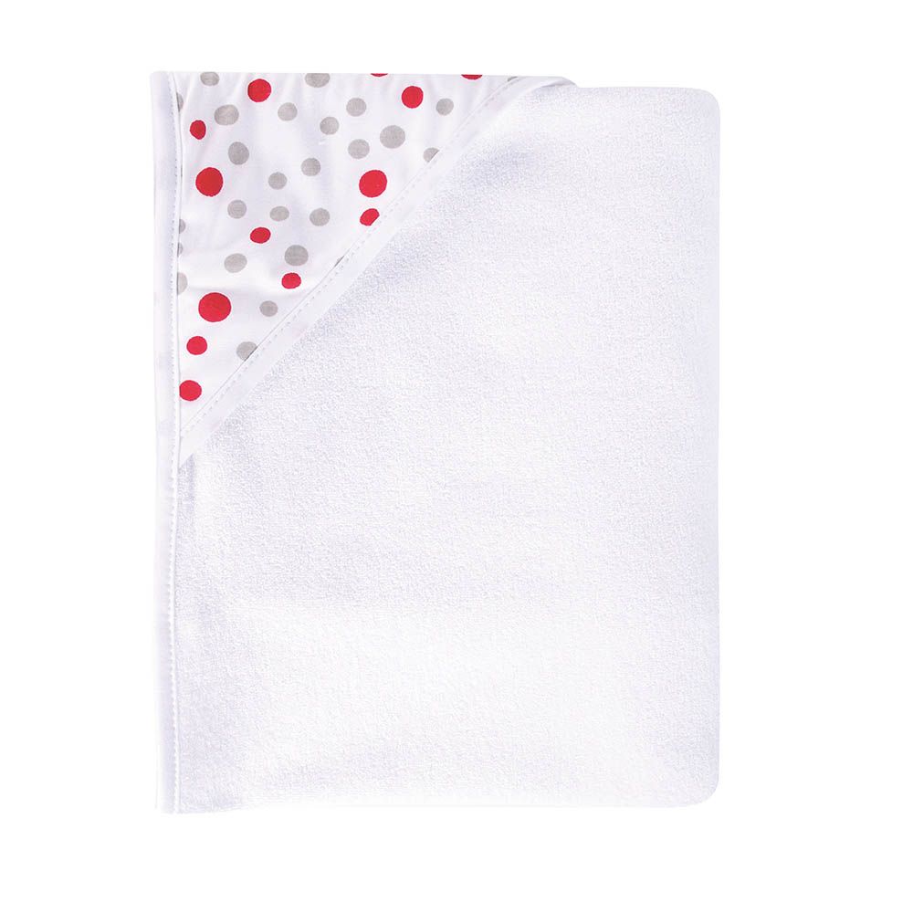 Canpol Babies Cuddle and Dry Baby Robe with Hood Polka Dot 26/300