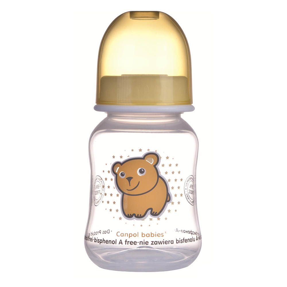 Canpol Babies Happy Farm Bear Design Baby Feeding Bottle 120 mL 59/100