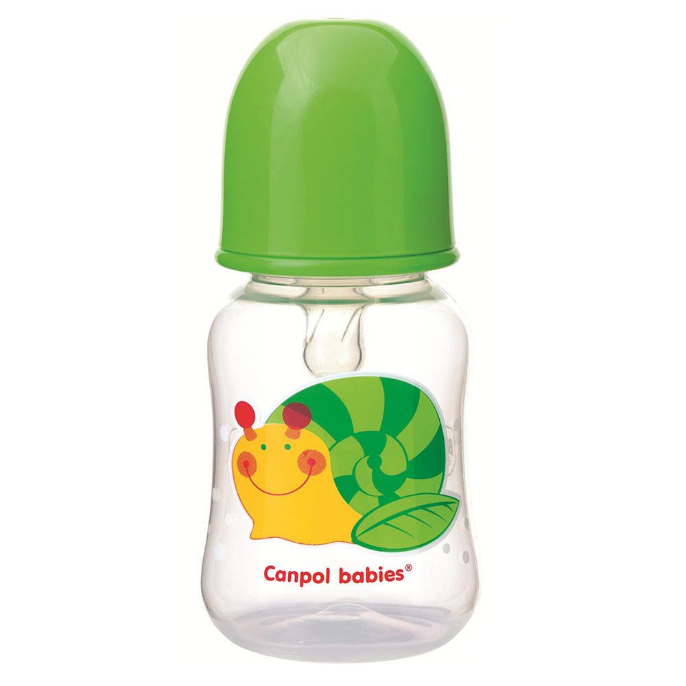 Canpol Babies Happy Farm Snail Design Baby Feeding Bottle 120 mL 59/100