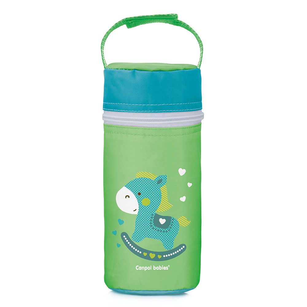Canpol Babies Toy Collection Design Baby Bottle Temperature Insulator Green 69/008