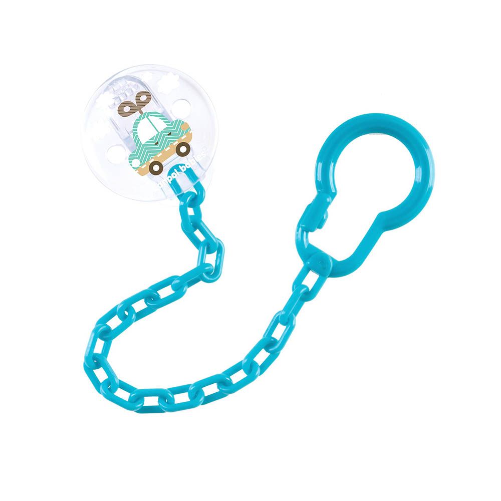 Canpol Babies Toys Design Baby Soother Clip Chain Blue 10/889
