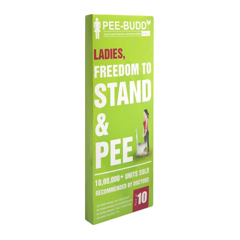 Pee-Buddy Portable Female Urination Device 10's
