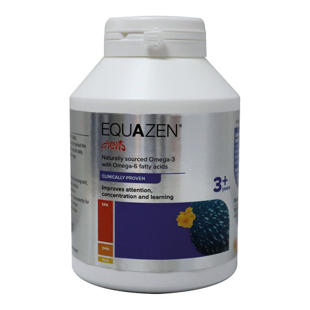 Equazen® Omega-3 & Omega-6 Fatty Acids for 3+ Years Chewables 180's