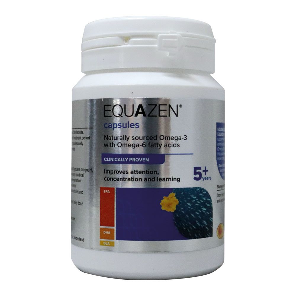Equazen® Omega-3 & Omega-6 fatty acids for 5+ years Capsules 60's