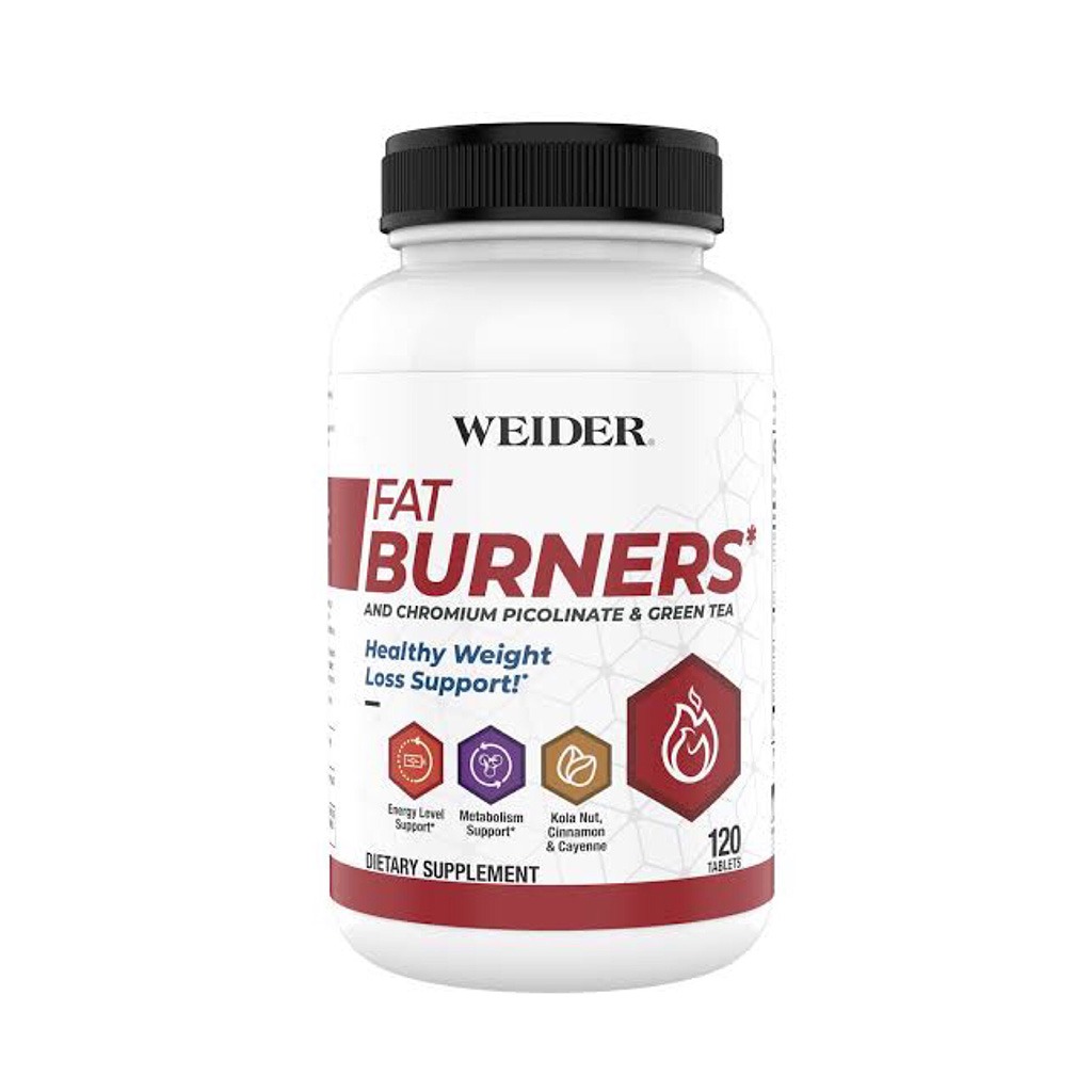 Weider Fat Burners Weight Loss Tablets 120's