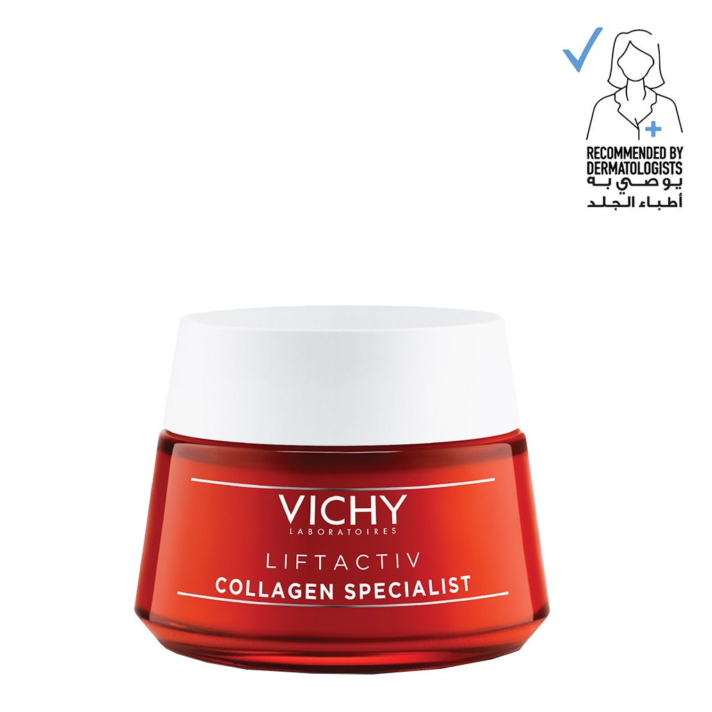 Vichy Liftactiv Collagen Specialist Anti Aging, Anti-Wrinkle Face Moisturizing Day Cream 50ml