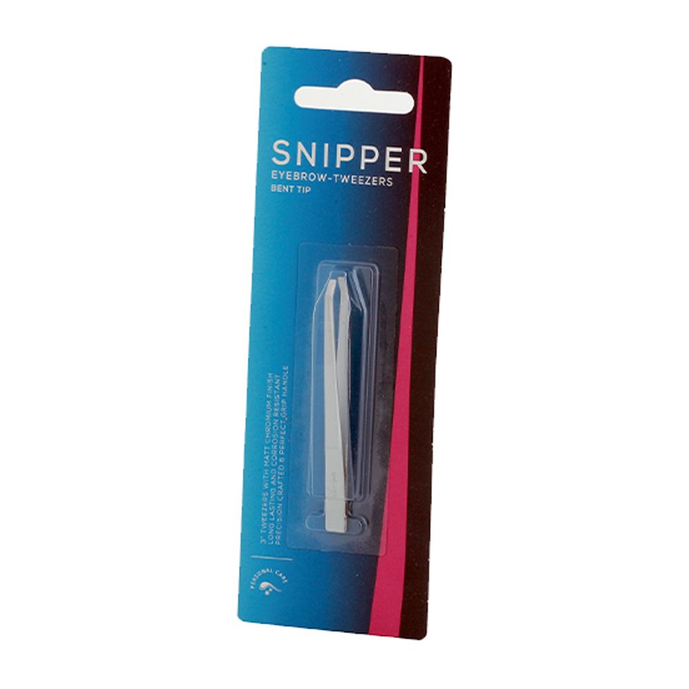 Snipper Tweezers Bent S4218