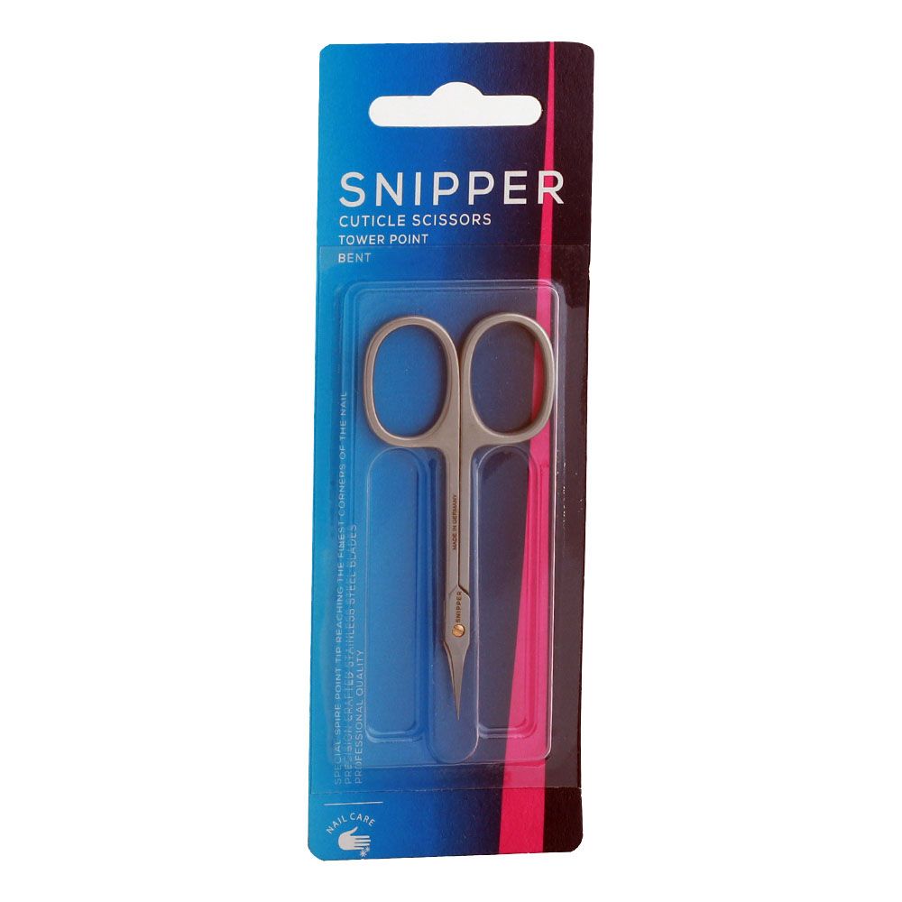Snipper Cuticle Scissors Tower Point Bent S4355