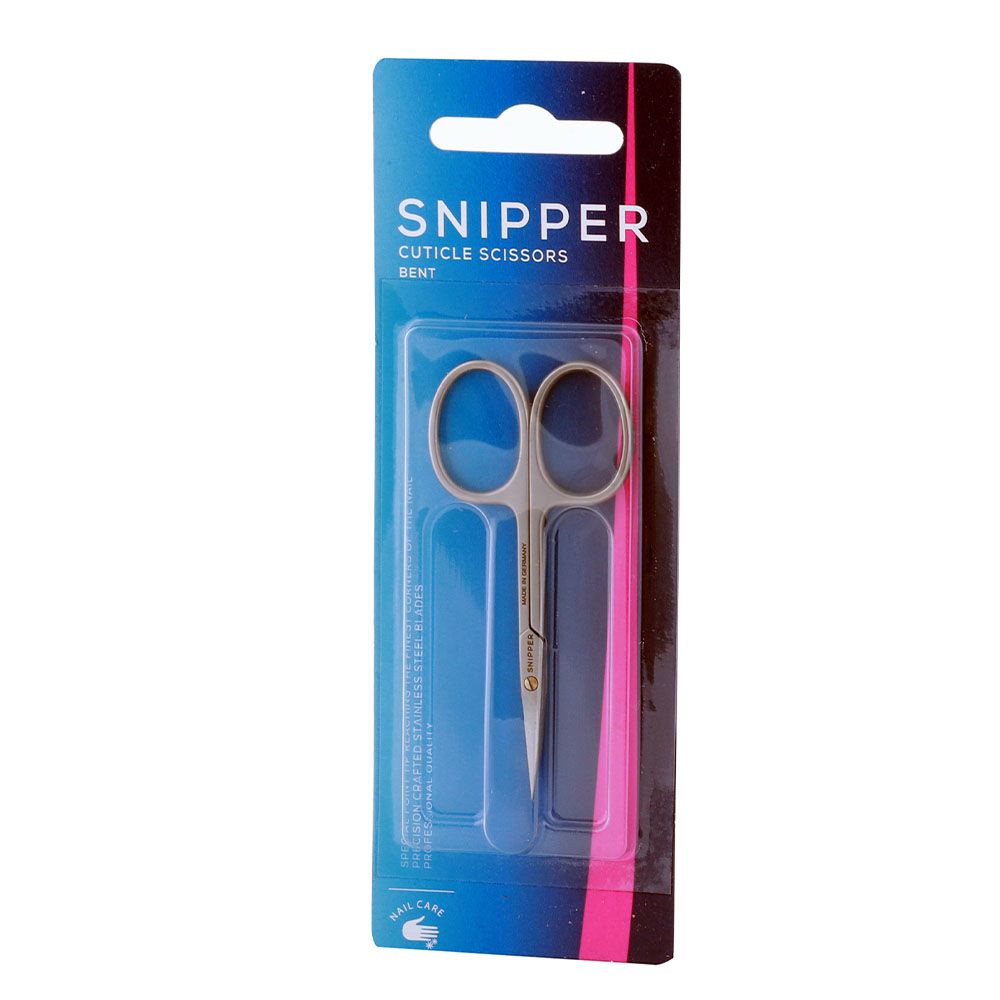 Snipper Cuticle Scissors Bent S4362