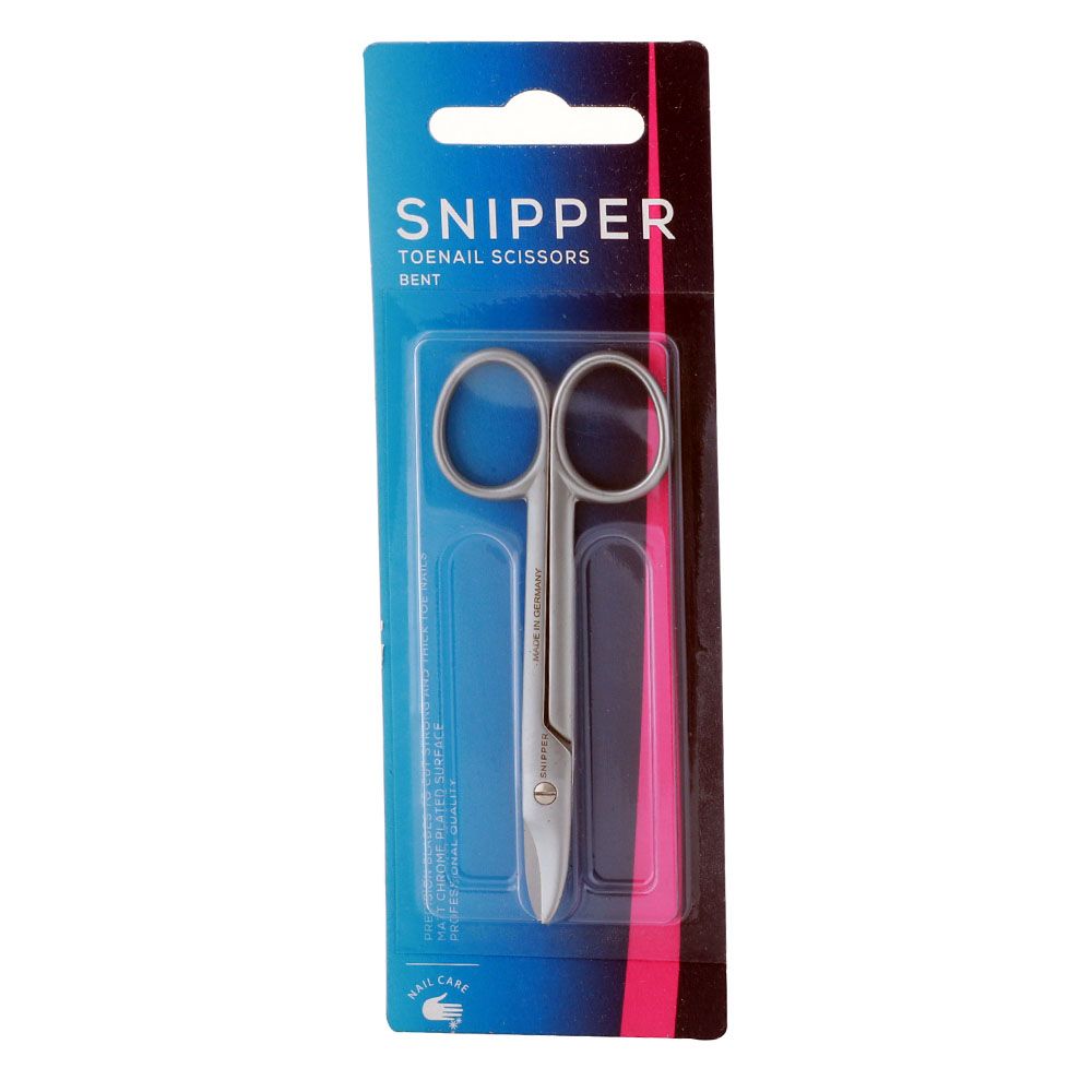 Snipper Toenail Scissors Bent S4409