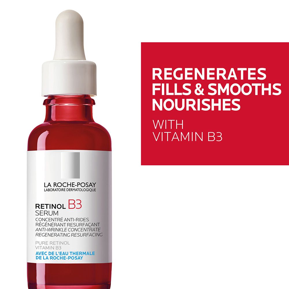 La Roche-Posay B3 Retinol Anti-Aging Serum To Regenerate & Resurface 30ml
