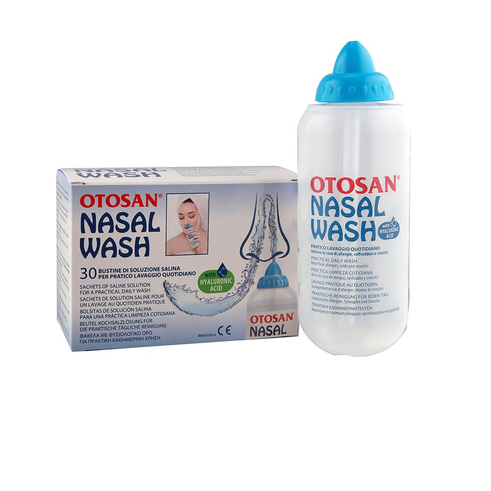 Otosan Nasal Wash Kit 30 mL 1's + Sachets 30's