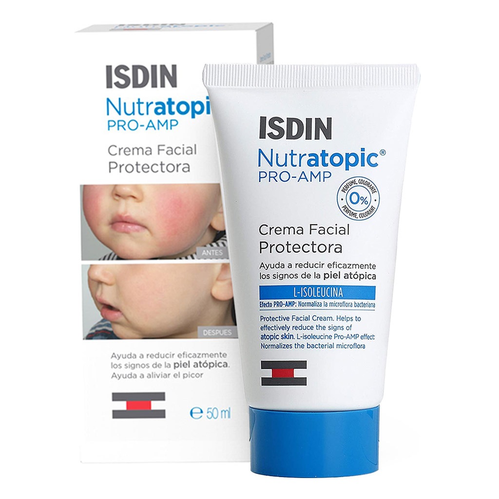 Isdin Nutratopic Pro-AMP Emollient Facial Cream 50 mL