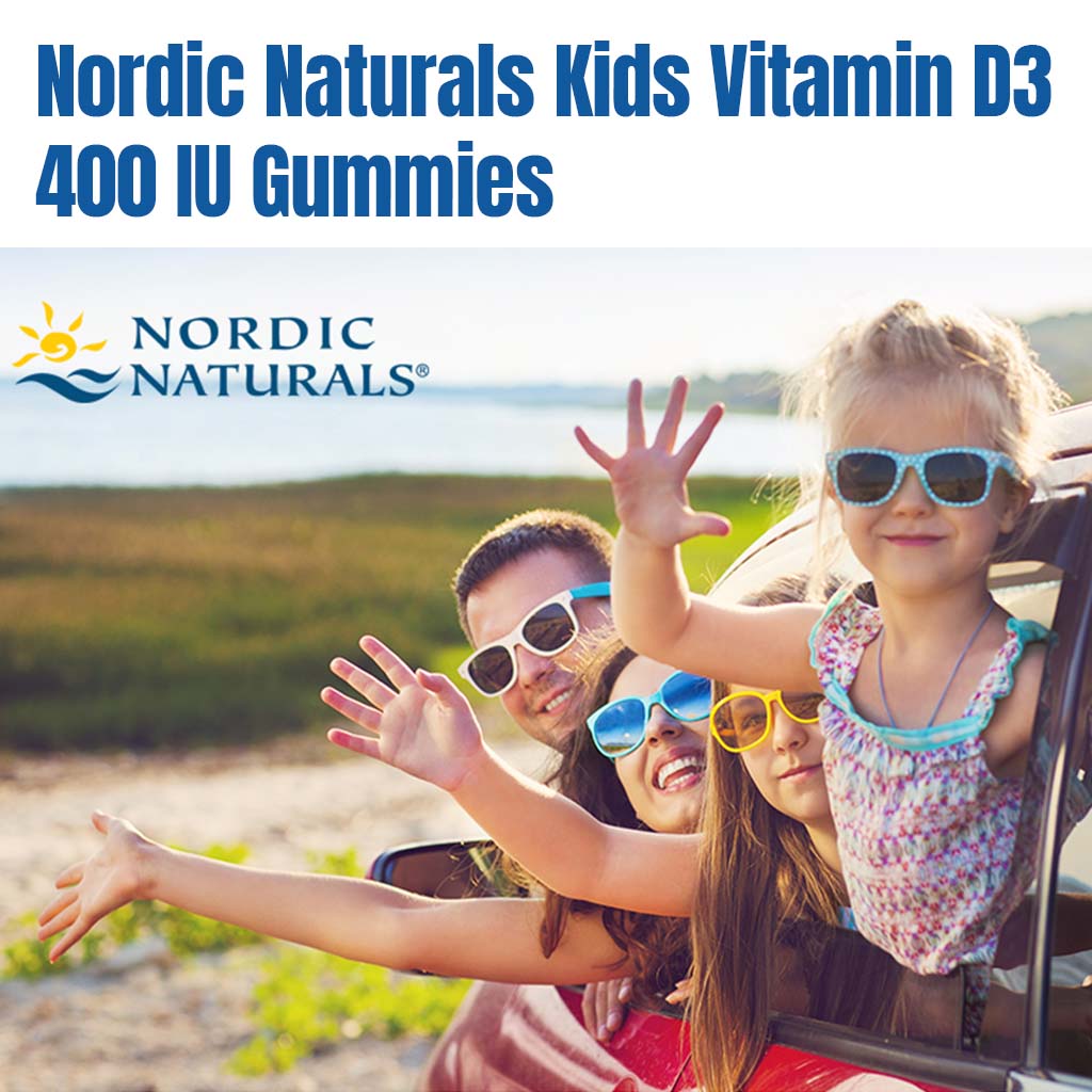 Nordic Naturals Kids Vitamin D3 400 IU Gummies 60's