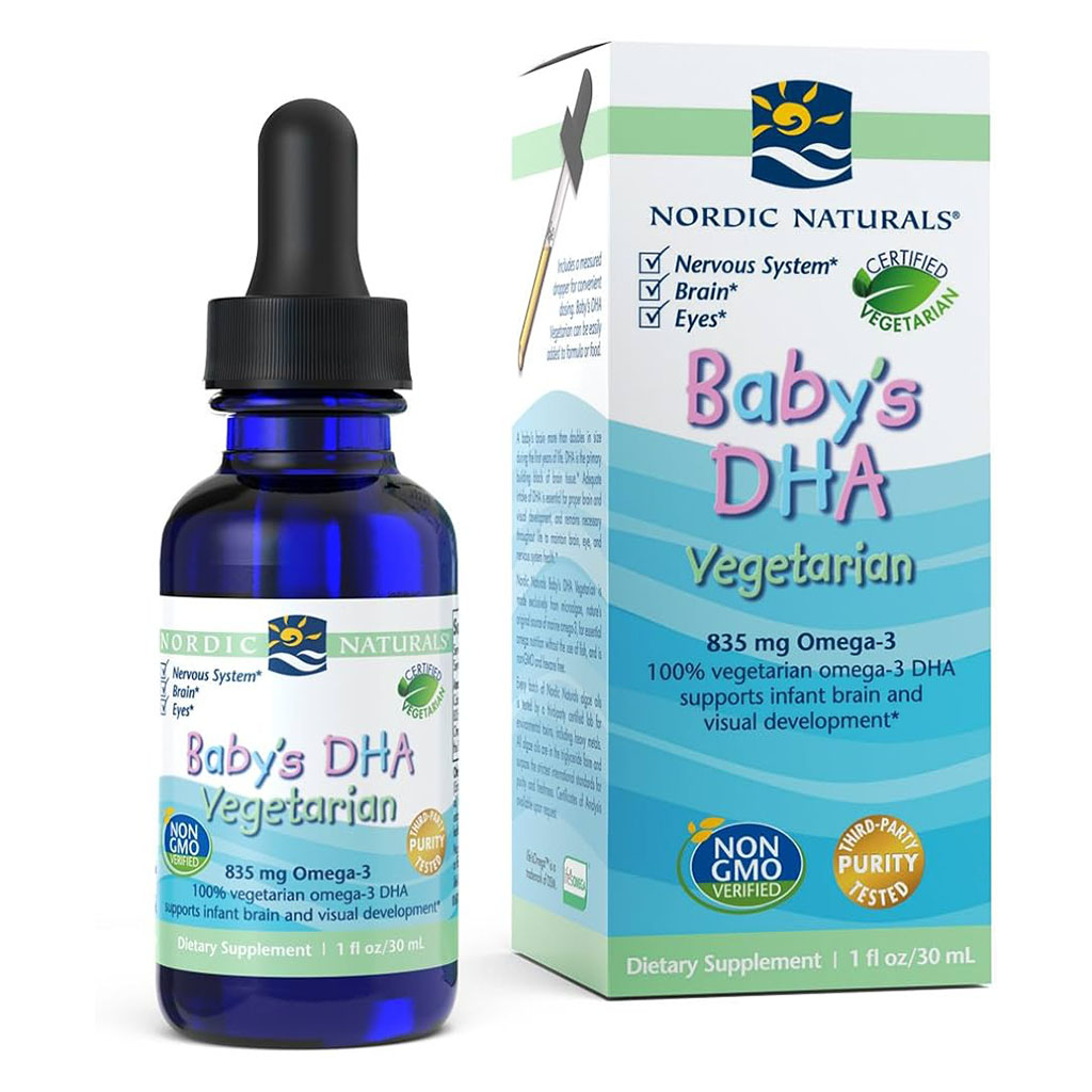 Nordic Naturals Baby's DHA Vegetarian Omega 3 Drops 30 mL
