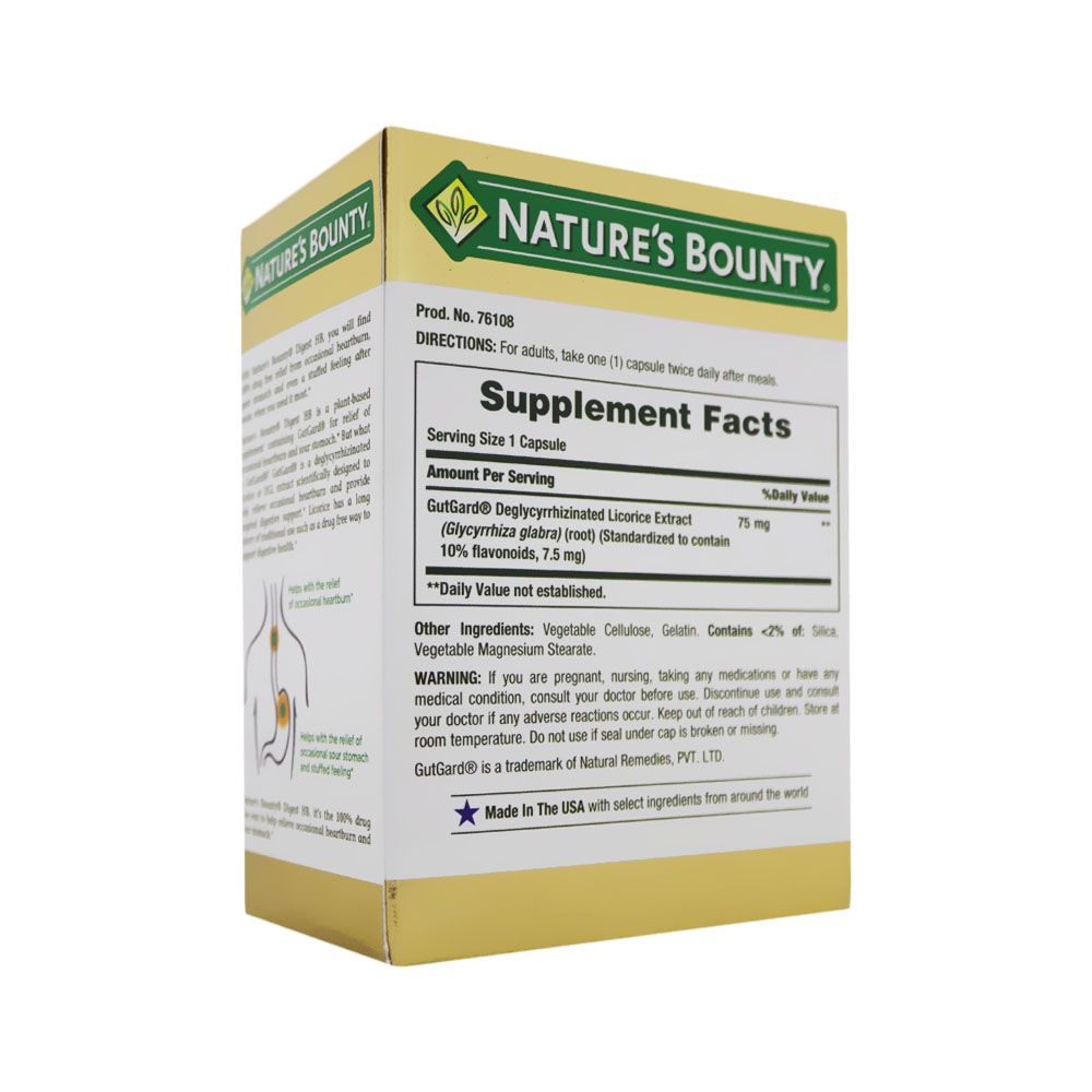 Nature's Bounty Digest HB Capsules 60's