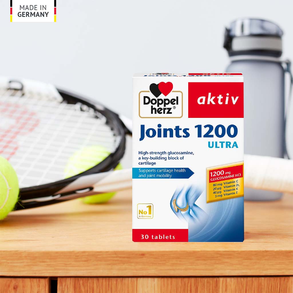 Doppelherz aktiv Joints 1200 Ultra Tablets For Cartilage Health & Joint Mobility, Pack of 30's