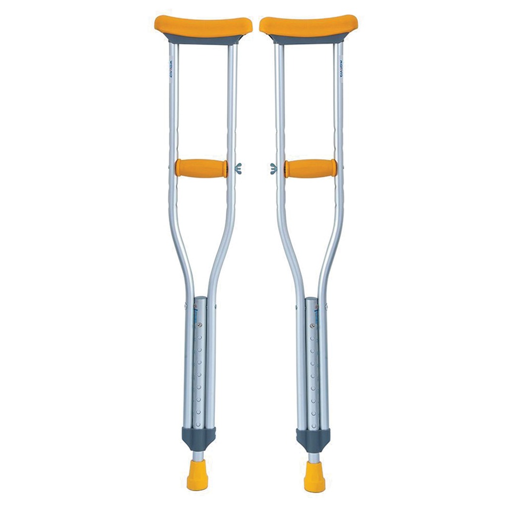 Wolaid Lightweight Walking Underarm One Pair Of Small Crutches JL925L