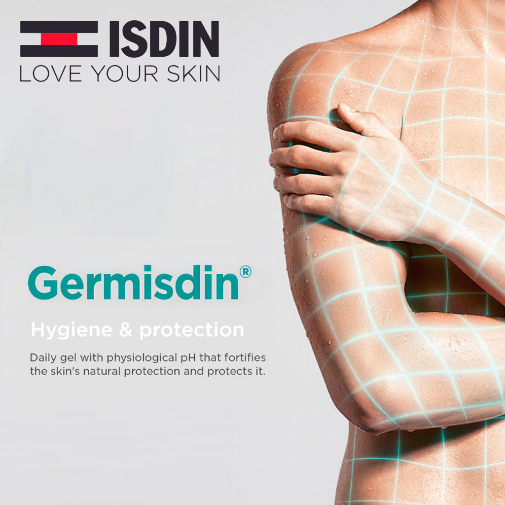 Isdin Germisdin Original Soap-Free Bath Gel 250 mL + Isdin Germisdin Hand Gel 120 mL PROMO