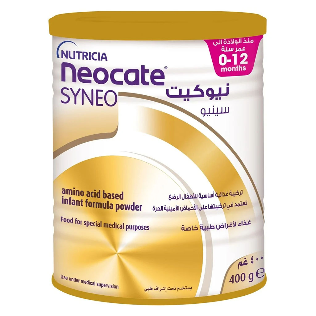 Neocate® Syneo® Amino Acid Based Infant Milk Formula Powder For 0-12 Months Old Infant 400g