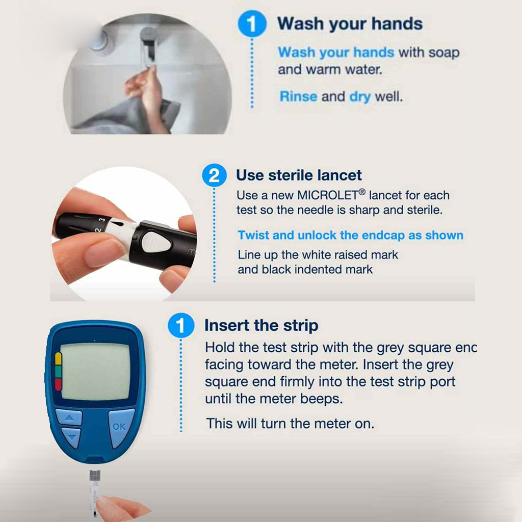 Ascensia Contour Care Blood Glucose Monitor + Strips PROMO PACK