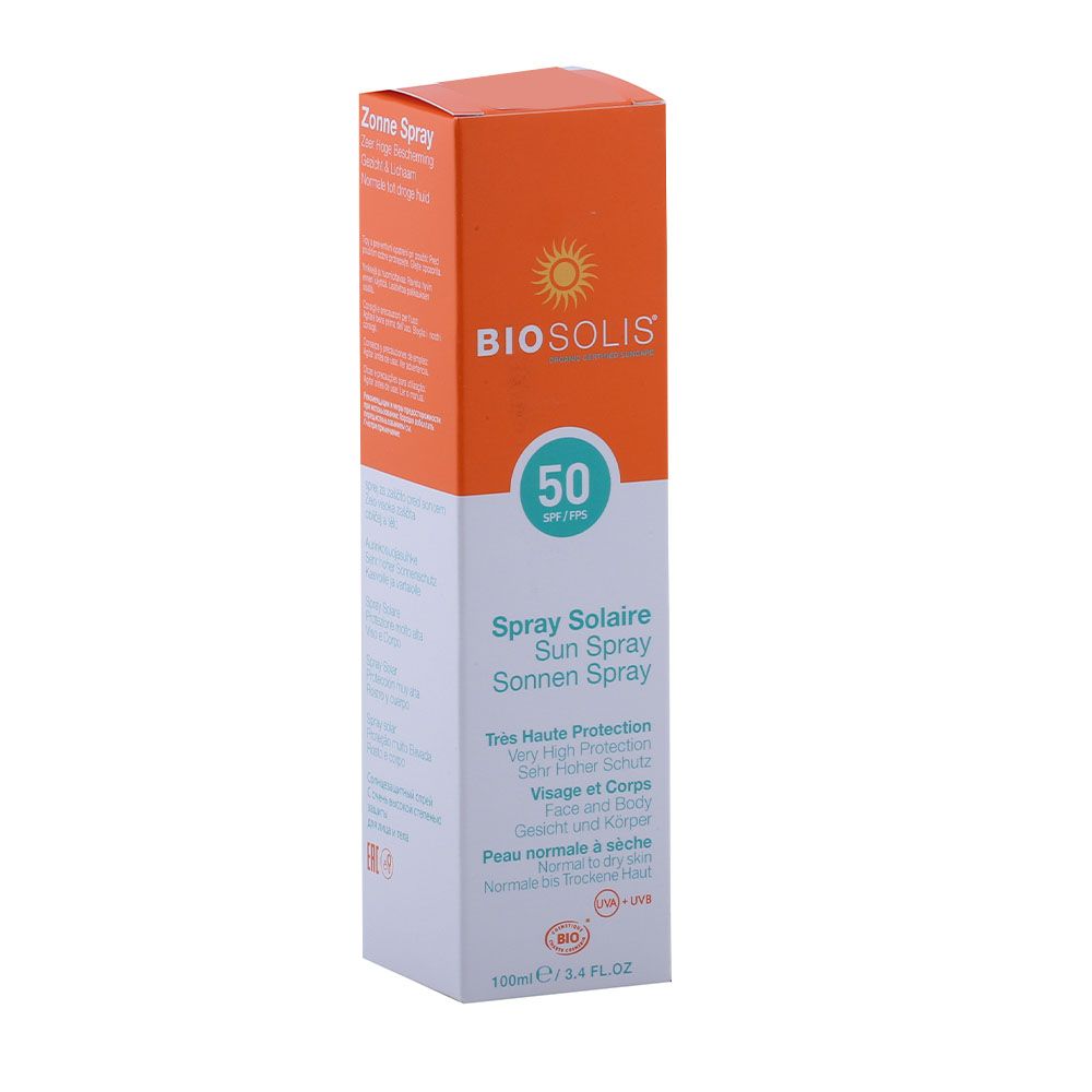 Biosolis SPF50 Sun Spray 100 mL