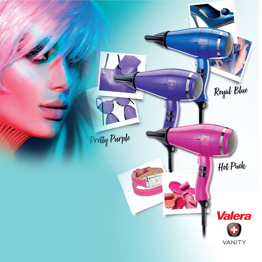 Valera Vanity Performance Hot Pink 2400W Hair Dryer 586.12
