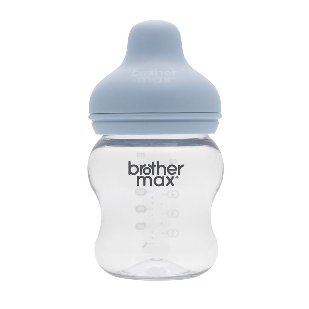 Brother Max PP Extra Wide Neck Bottle 0-3 Months Blue 160 mL 1's BM109B