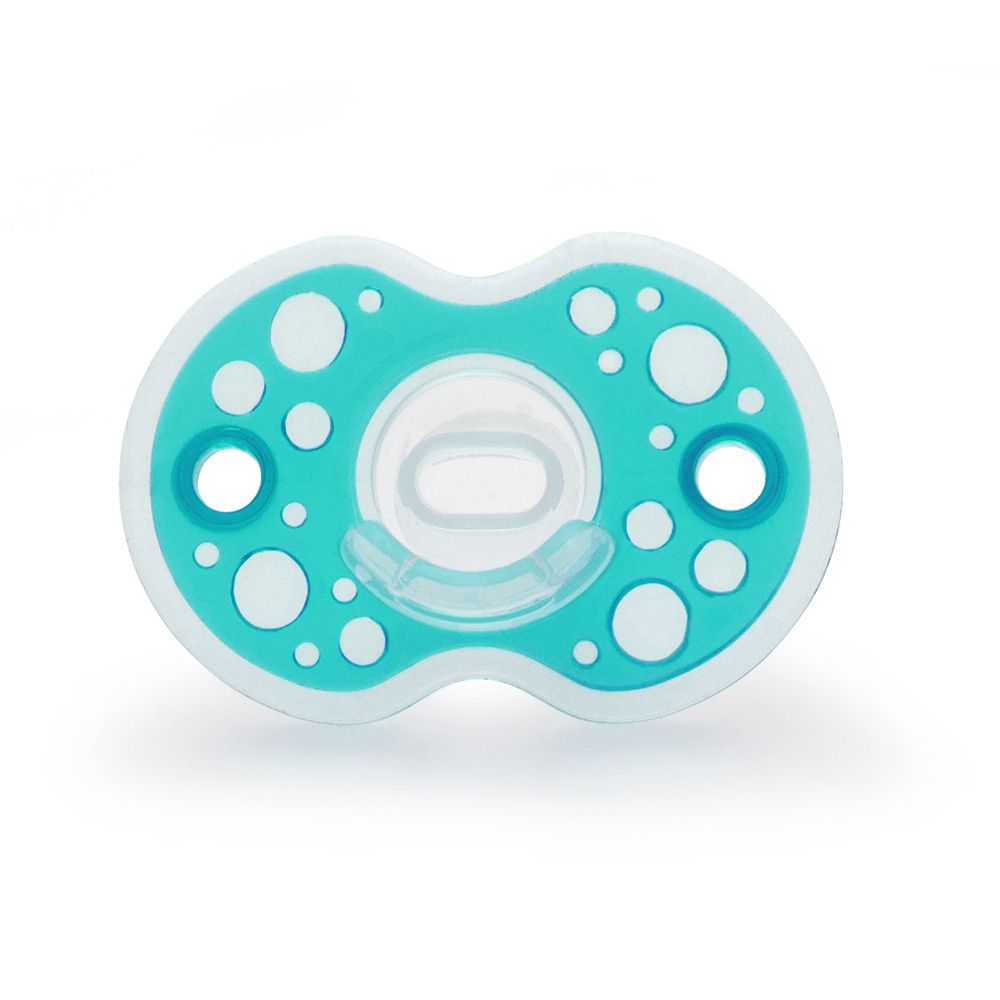 Brother Max Silicone Soother 0-6 Months Blue 1's BM401B