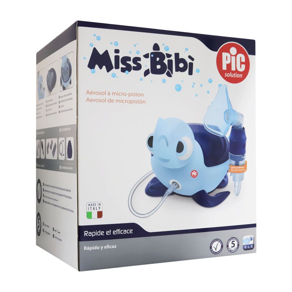 Pic Solution Miss BiBì Micro-Piston Tortoise Nebulizer for children