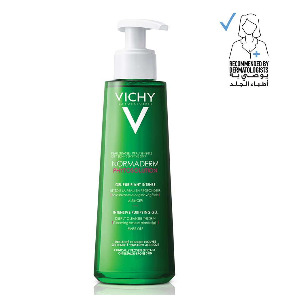 Vichy Normaderm Phytosolution Intensive Purifying Gel for Blemish Prone Skin With Salicylic Acid 400ml