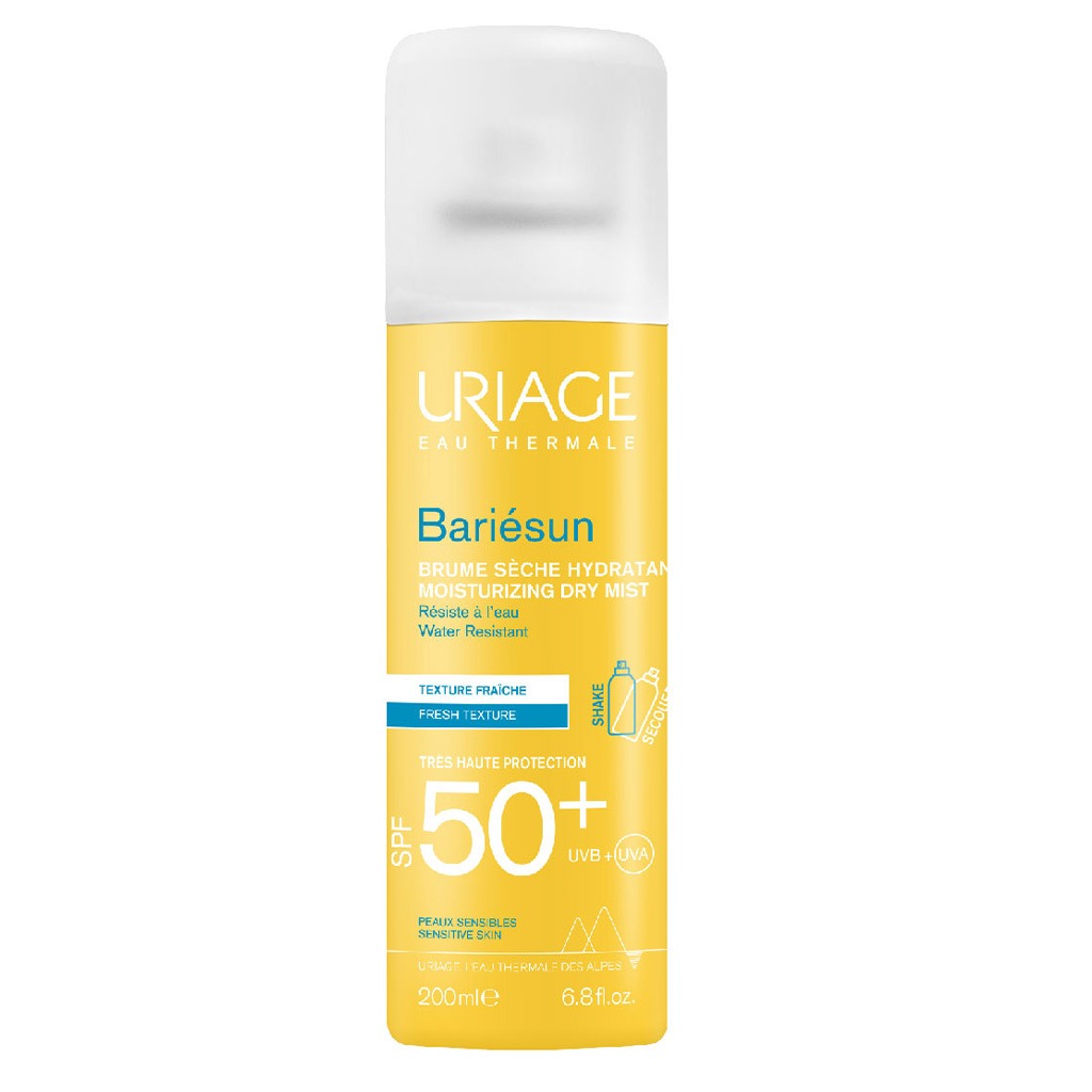 Uriage Bariesun Moisturising Dry Mist SPF50+ Sunscreen 200ml