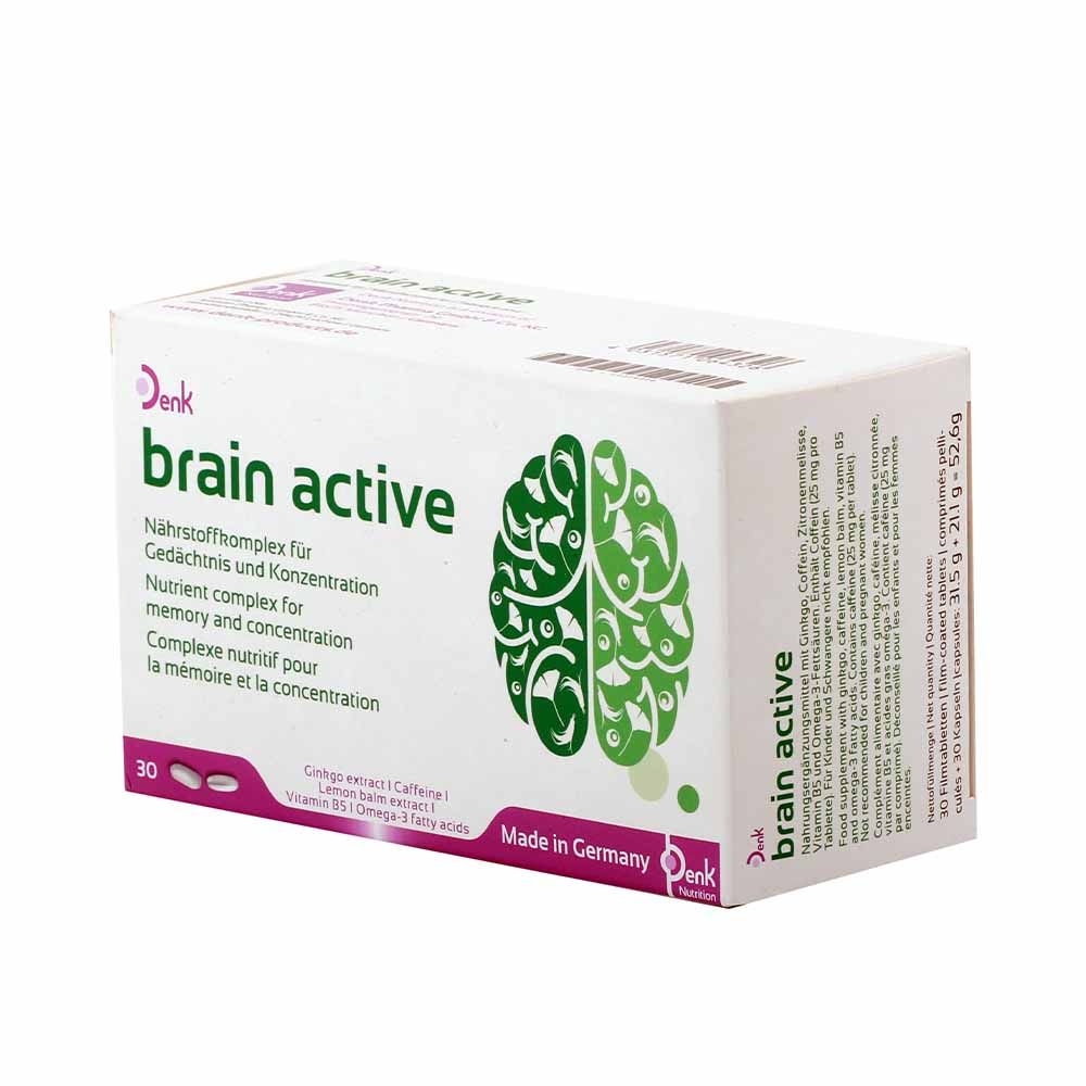 Denk Brain Active Tablet + Capsule 60's
