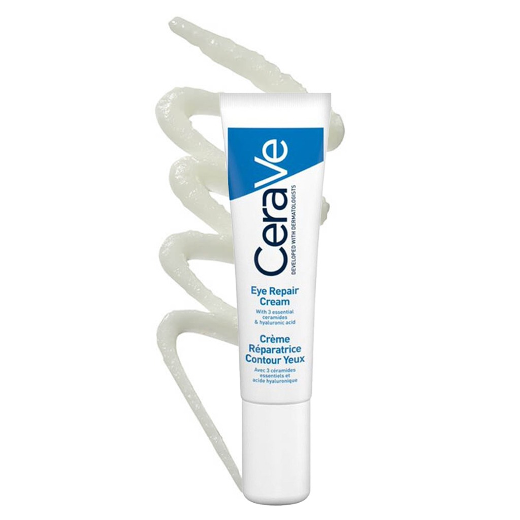 CeraVe Eye Repair Cream With Hyaluronic Acid For Dark Circles & Puffiness 14ml