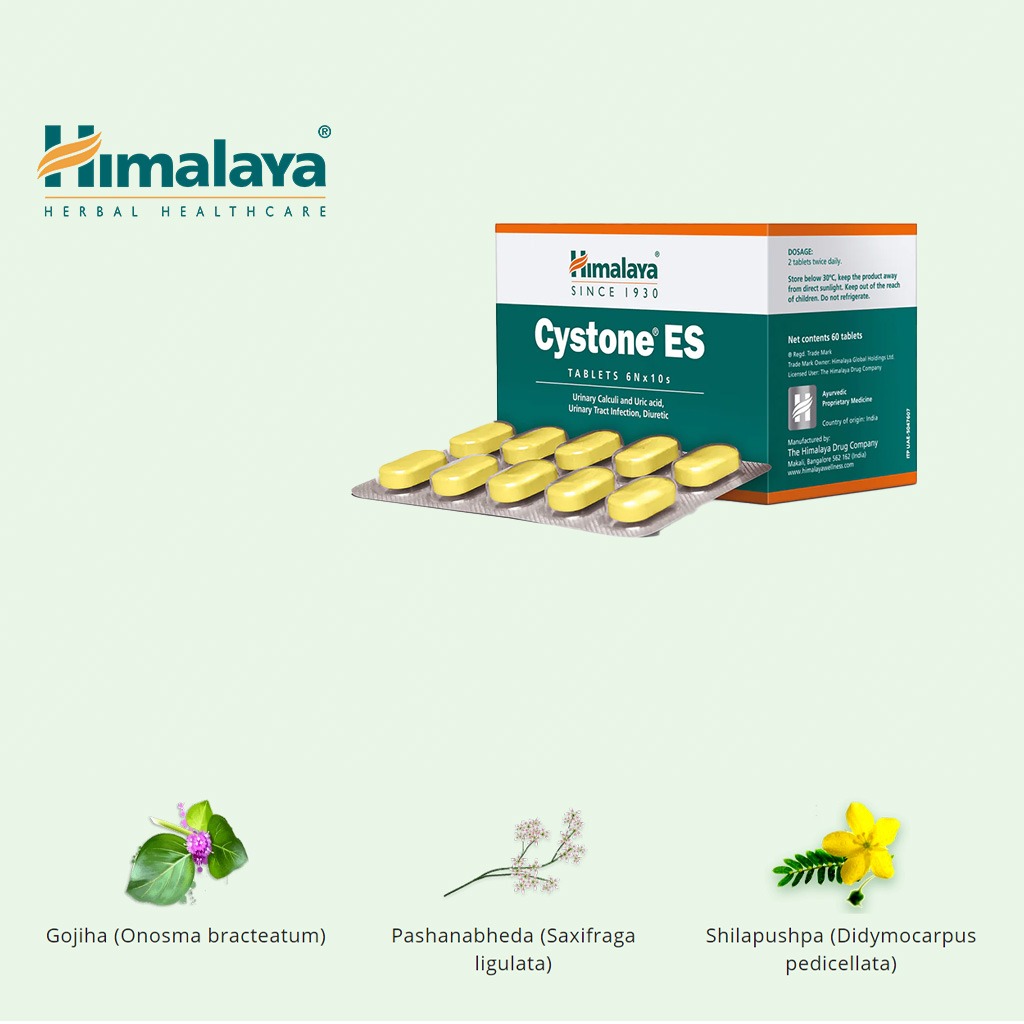 Himalaya Cystone® ES Tablets 60's