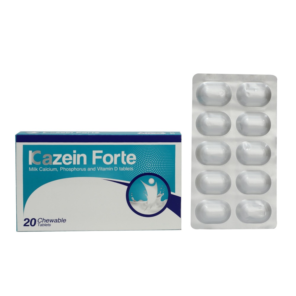 Kazein Forte Milk Calcium Chewable Tablets 20's