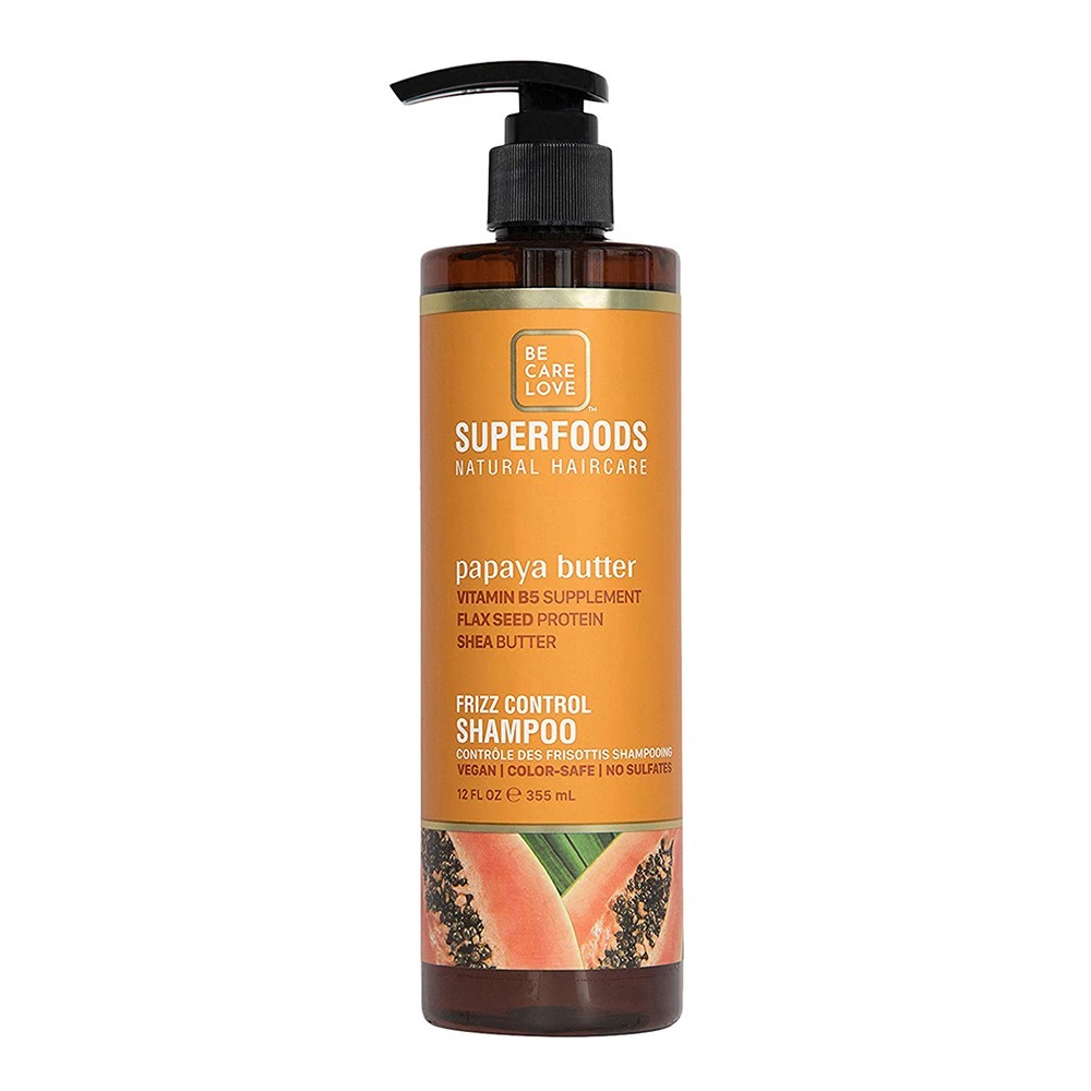 Be Care Love Superfoods Frizz Control Shampoo 355 mL
