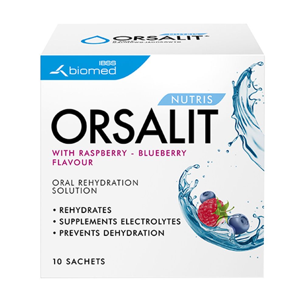 Orsalit Nutris Oral Rehydration Solution Powder Sachet 10's