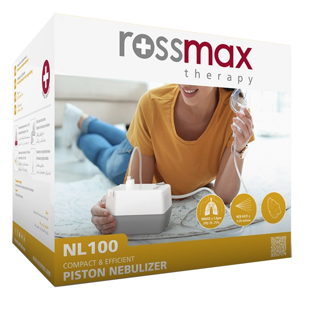 Rossmax NL100 Piston Compressor Nebulizer For Respiratory Care