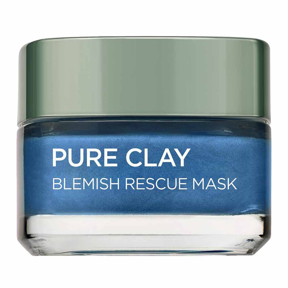 Loreal Paris Skin Expert Pure Clay + Marine Algae Blemish Rescue Mask 50 mL