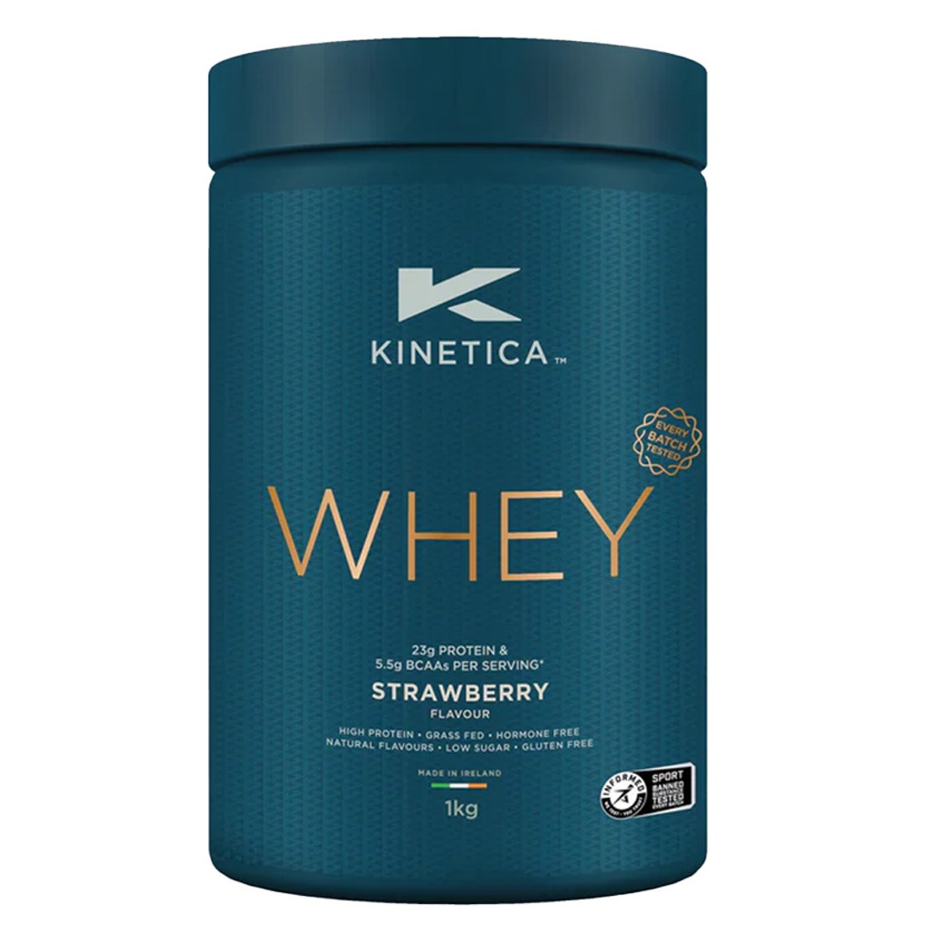 Kinetica Whey Protein Powder Strawberry 1000 g