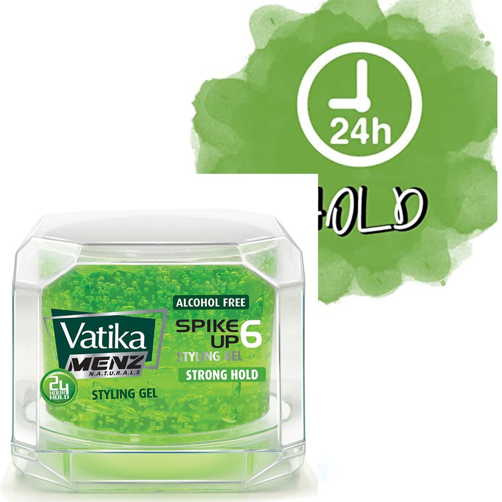 Dabur Naturals Vatika Spike Up Strong Hold Hair Styling Gel 250ml