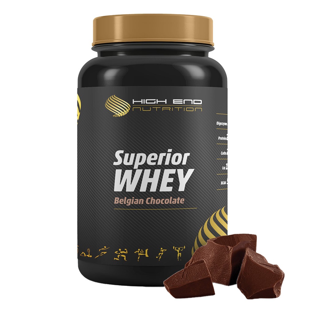 High End Nutrition Superior Whey Belgian Chocolate Powder 2.27 kg