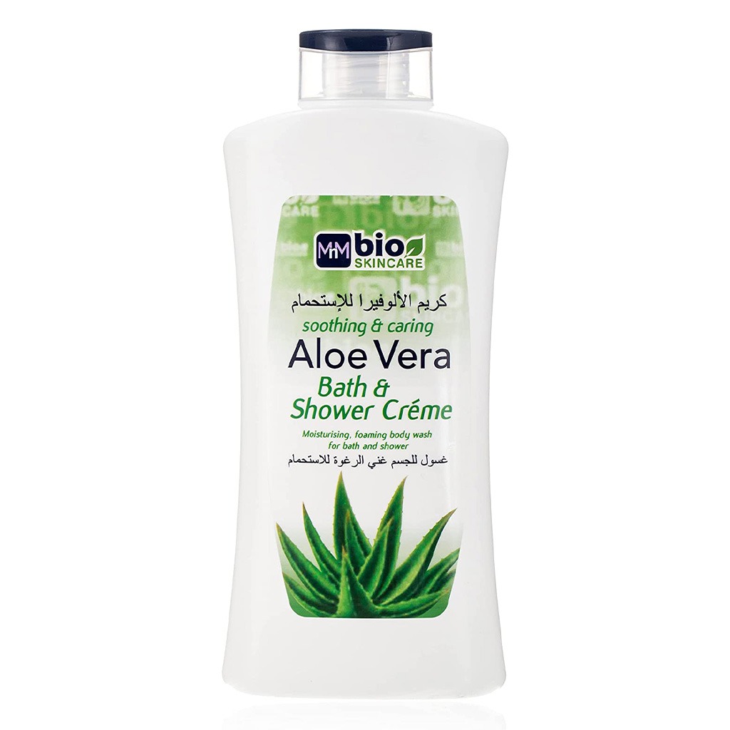 Bio Skincare Soothing & Caring Aloe Vera Bath And Shower Cream 750 mL